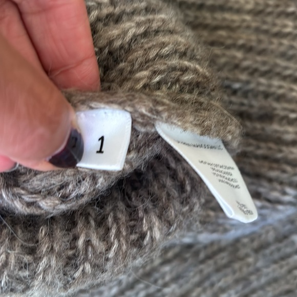 Lauren Manoogian Rib Split Turtleneck Sweater - Picture 7 of 8